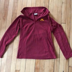 Women’s Columbia U of M quarter-zip